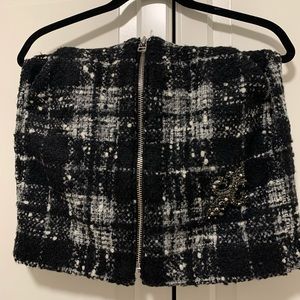 The Kooples zip-up skirt